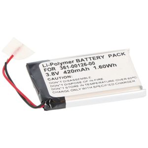 Batterie Rechargeable Li-Polymer 3.7V 150mAh Pour Garmin Edge 130 / Edge 130 Plus - Remplace La Référence 361-00086-02