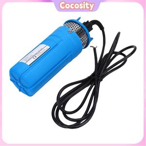 24V Prix et spécifications de la pompe à eau solaire submersible MPPT pour usage