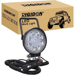 2pcs Safego 12V 24V 4'' 27W Spot LED Lampe de travail Lampe pour camion Off  Road Feux 4 x 4 ATV tracteur - Cdiscount Auto
