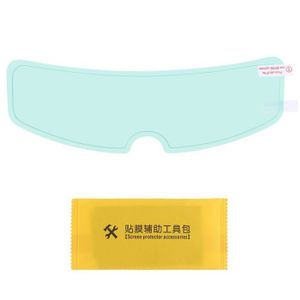 ZEREA Patch antibuée pour casque de moto, film anti-buée,  anti-éblouissement, imperméable à l'eau, autocollant pour lunettes, patch  universel antibuée