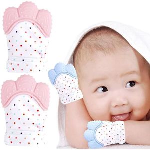 Anneau Dentition Bebe, 2 Pcs Jouet Bebe 3 6 9 Mois 1 An, Cadeau Bebe  Naissance, Gant Jouet Dentition Bébé Refrigerant, Grignoteuse Dentition  pour Bebe Garcon Fille (Marron+Rose)