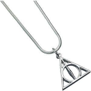 Harry Potter pendentif et collier plaqué argent Symbols