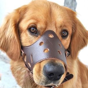 MUSELIÈRE Couvre-bouche pour chien pu grand et moyen chien masque anti-morsure anti-aboiement respirant réglable XL