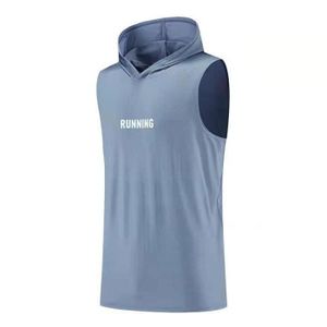 Débardeur à Capuche Sans Manches Homme - Gilet Décontracté Printemps/Été - Coupe Large