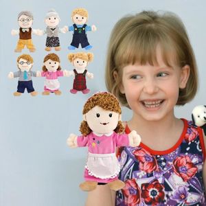 THÉÂTRE - MARIONNETTE Marionnettes à doigts pour membres de la famille - PWSHYMI - Rose - Mixte
