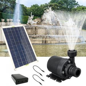POMPE ARROSAGE Kit pompe de fontaine solaire 20W YOSOO - Submersible silencieuse 12V pour bassin oiseaux jardin hydroponique