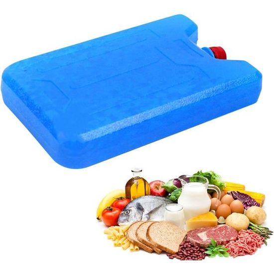 Lot de 4 blocs de congélation de 16 cm pour sac isotherme pour voyage, pique -nique