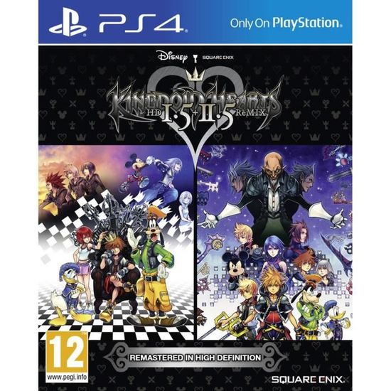 Kingdom Hearts HD 1,5 & 2,5 Remix Jeu PS4