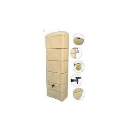 Recuperateur A Eau Deco 300l Couleur Beige Achat Vente Collecteur Eau Cuve Recuperateur Eau Deco 300l Cdiscount