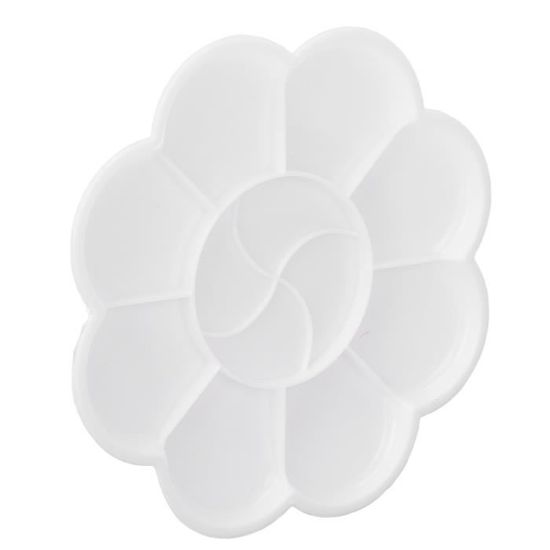 MAQUILLAGE OUTIL DE Mélange Couleur De Mélange Palette Métal Plateau De