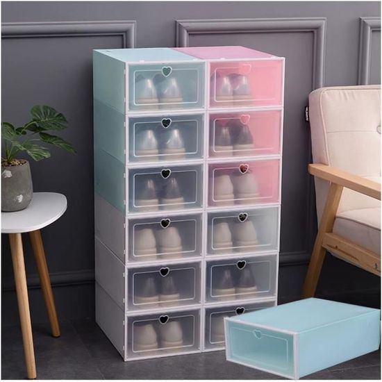 Boite Rangement Chaussures Empilable