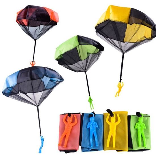 Mini parachute-Parachute rond jouet-Parachute miniature Pour enfants- Parachute cadeau cadeau mini parachute rond Petite décoration parachute - France