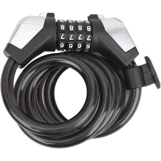 Câble Antivol, Câble Antivol à Combinaison à 4 Chiffres