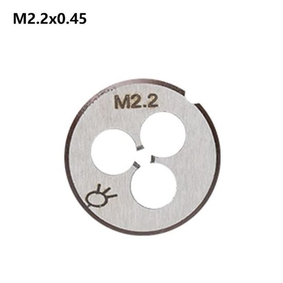 Matrice à Filetage Métrique M27 X 3.0 - Ronde, Pour Taraudage à Droite, Acier Outil Traité