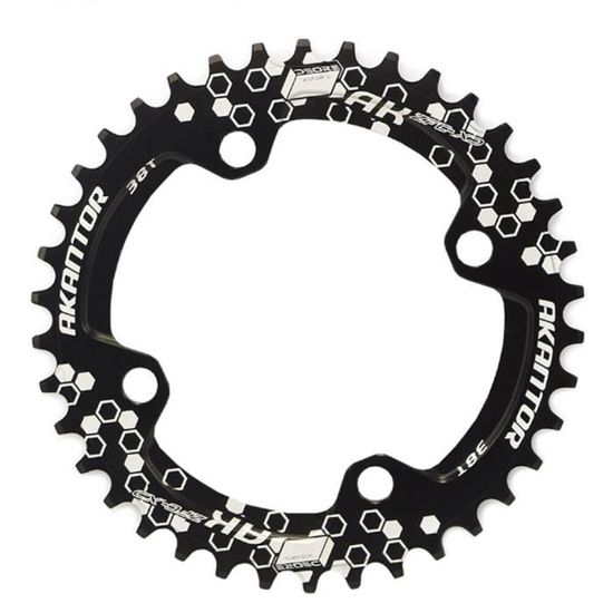 Plateau Middleburn 36t 104bcd - Noir - VTT Rétro DH Dirt Jump - Occasion
