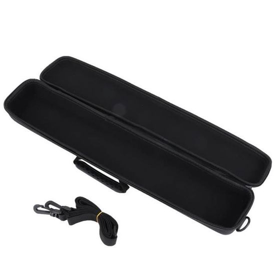 Étui Harmonica Mikinona - Boîte Rangement Cuir Noir Pour Harmonica 10 Trous - Portable