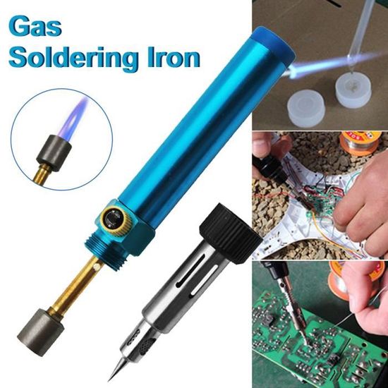 Fer à Souder Au Gaz, Fer à Souder Professionnel Sans Fil Auto-allumant Au Butane, 4 En 1, Fer à Souder, Outil De Soudage Pour Kit De Fer à Souder à Précision De