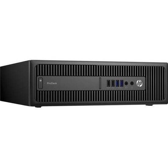 UNITÉ CENTRALE Pc de bureau HP ProDesk 600 G2 - i3-6100 - 8Go DDR