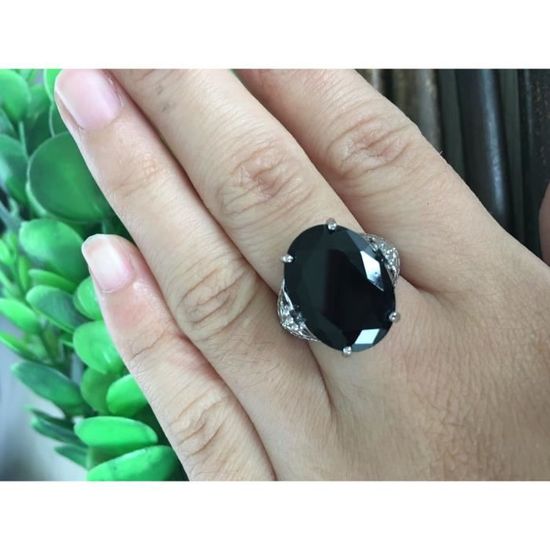 Bague Art Déco En Argent Massif 925 Et Ambre - 3 Couleurs - Taille 56 - Superbe état Occasion