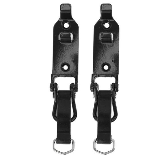 2 Supports De Pelle Pour Galerie De Toit – Porte-marteau Fixe Robuste En Alliage De Zinc
