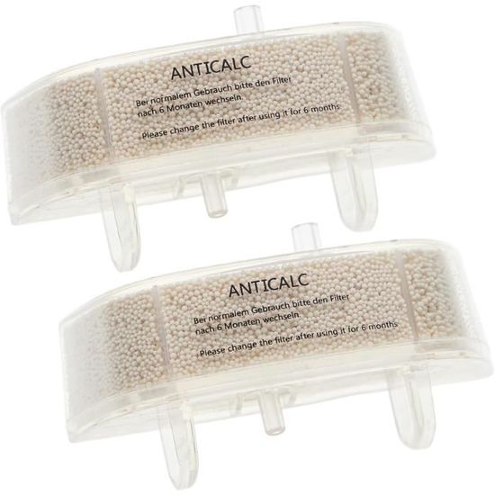 2x Cartouche Anticalcaire Vhbw Compatible Rowenta Steam Power RY6555WH / RY6557