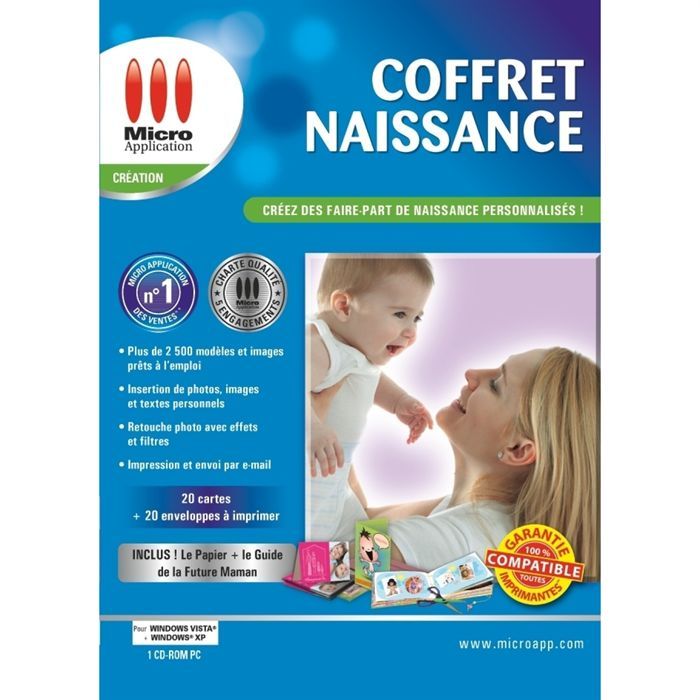 Coffret Naissance / Logiciel PC Cd-Rom