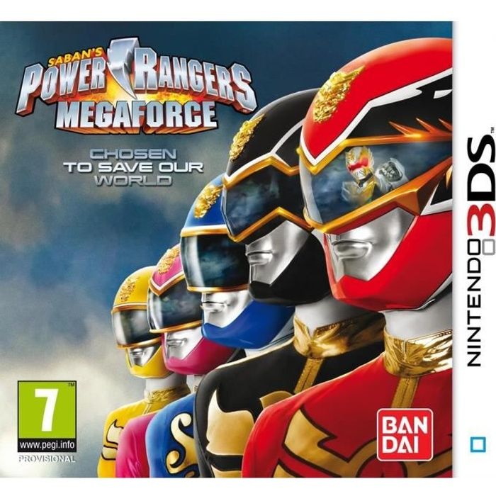 Power Rangers Samurai Mega Force Jeu 3DS