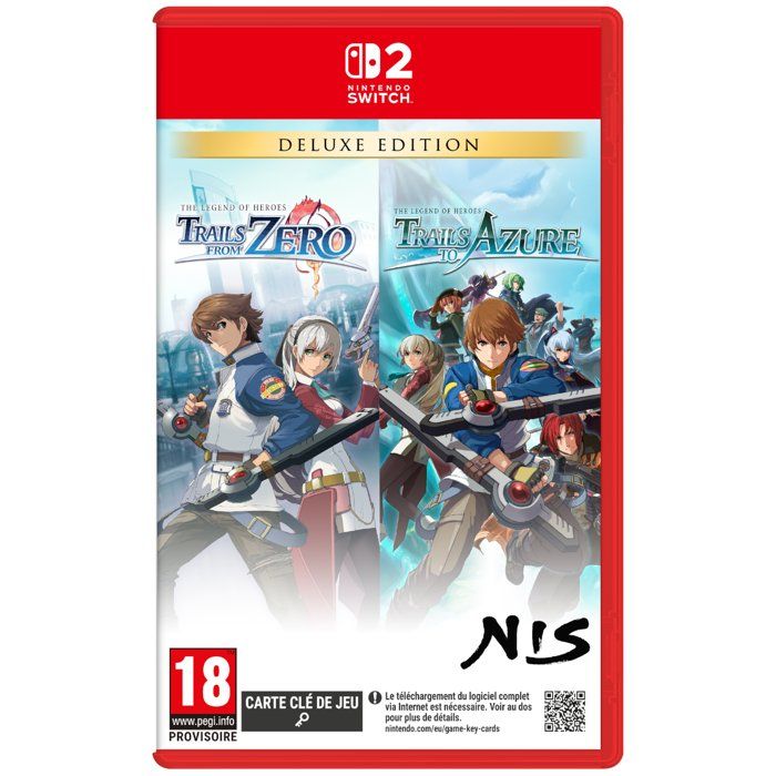 The Legend of Heroes Trails from Zero & Trails to Azure Deluxe Edition Nintendo Switch 2 - vue 3