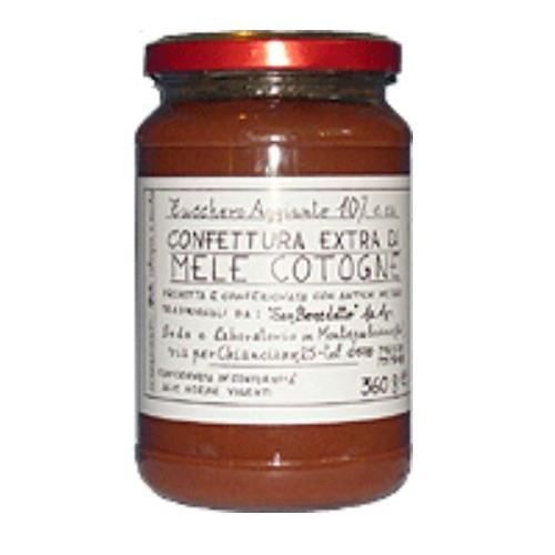 Confiture extra de coings de San Benedetto 1 pot 380 grammes - Produit artisanal italien