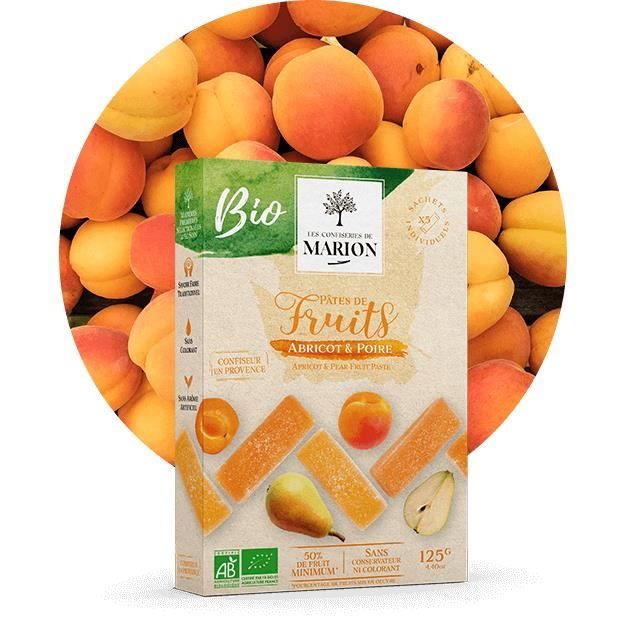 Pâte de fruits jaunes BIO 125g