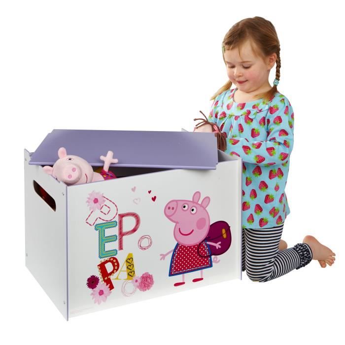 PEPPA PIG Grand Coffre à Jouets en bois - Worlds Apart