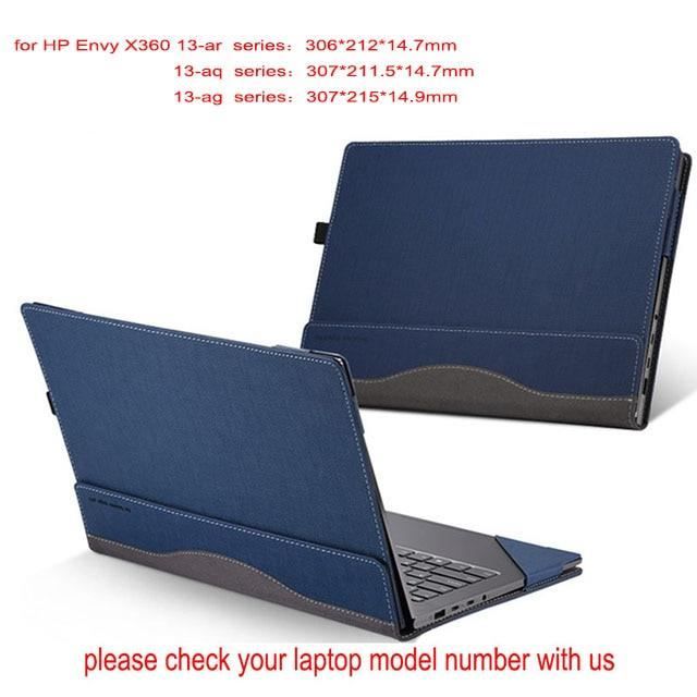 Sacoches & Housses Ordinateur,Housse d'ordinateur portable détachable pour Hp Envy X360 13.3 pouces - Type blue-envy 13-aq series