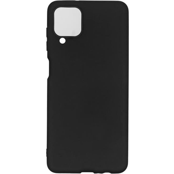 Coque Samsung Galaxy A12 Protection Silicone Gel Soft Touch - Noir