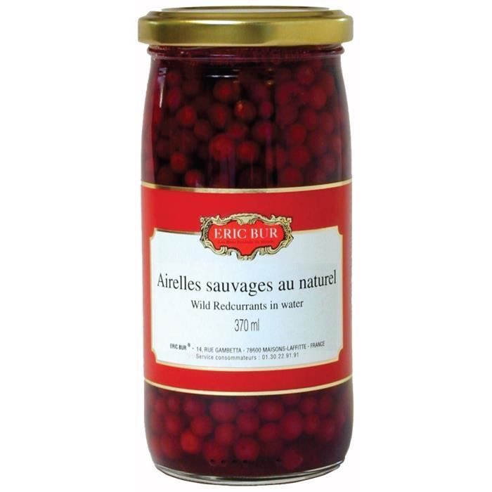 ERIC BUR Airelles au Naturel Baie Rouge 160g