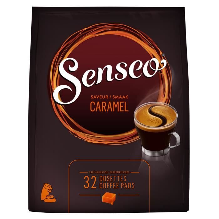Senseo cafe Saveur Caramel en dosettes x32 -222g