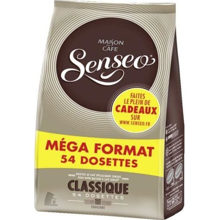 MAISON DU CAFE Senseo Café Dosettes Classique x54