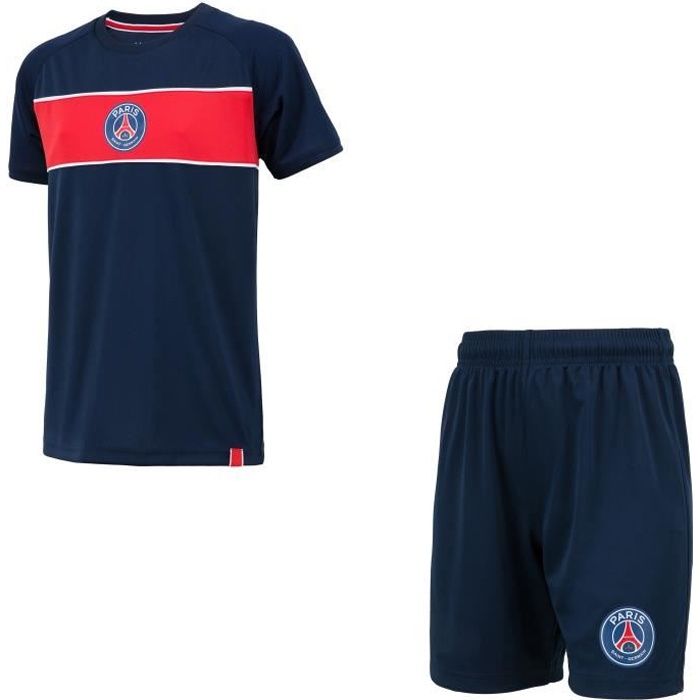 Ensemble Maillot + Short PSG - Collection officielle PARIS SAINT GERMAIN - Enfant Garçon