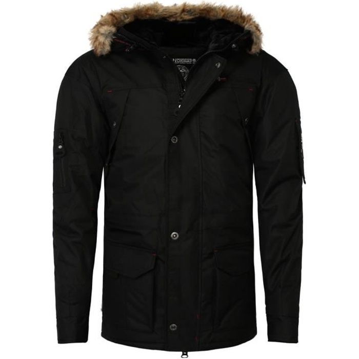 Parka hiver Geographical Norway Parka Abiosaure noir S