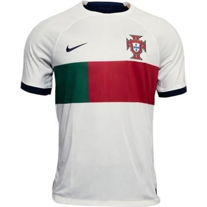 Nouveau Maillot Officiel de Football Homme Nike Portugal Extérieur Coupe du Monde 2022