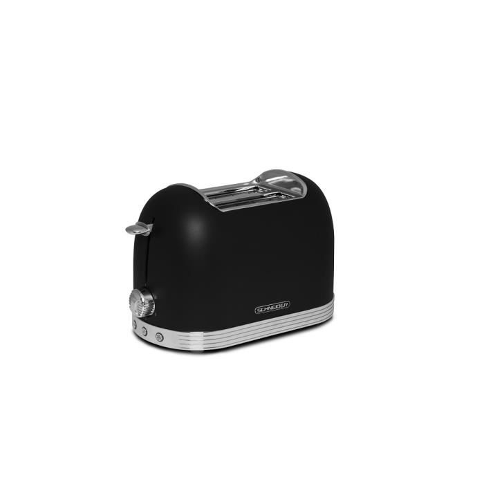 Toaster SCHNEIDER VINTAGE NOIR SCTO2B