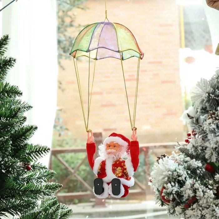 Povanjer Jouet D'escaladu Père Noël | Jouets D'Toboggan électrique Pour