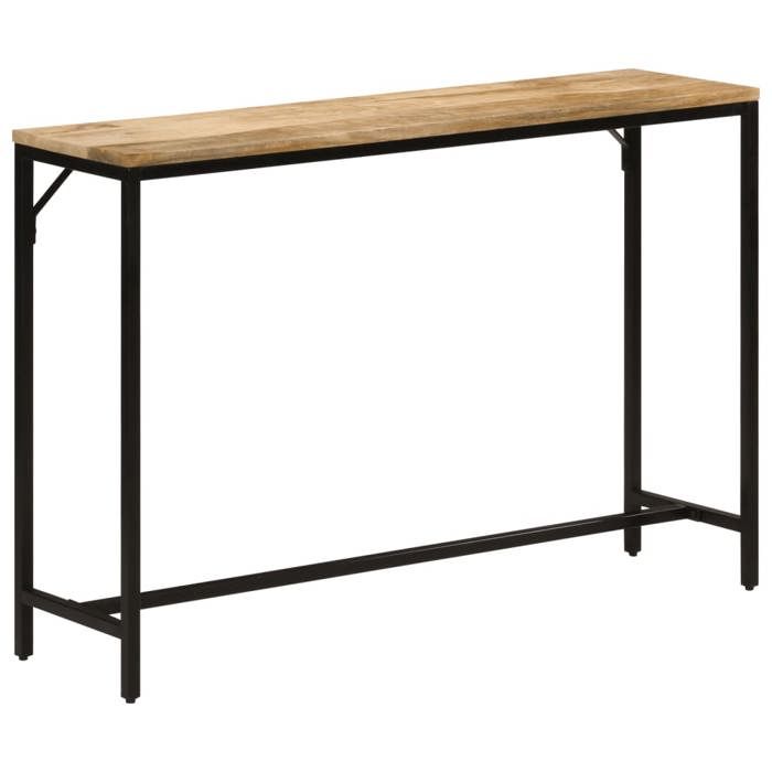 Table Console 100x35x76 Cm Bois De Manguier Massif VidaXL