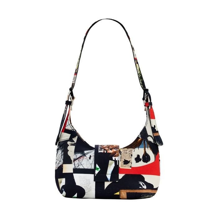 Sac bandoulière femme Desigual Haiti Canvas multicolore