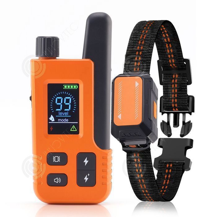 Comparer les prix de INN Système de clôture sans fil longue portée pour chien avec portée de contrôle de 650 mètres écran LED et 4 modes de réglage