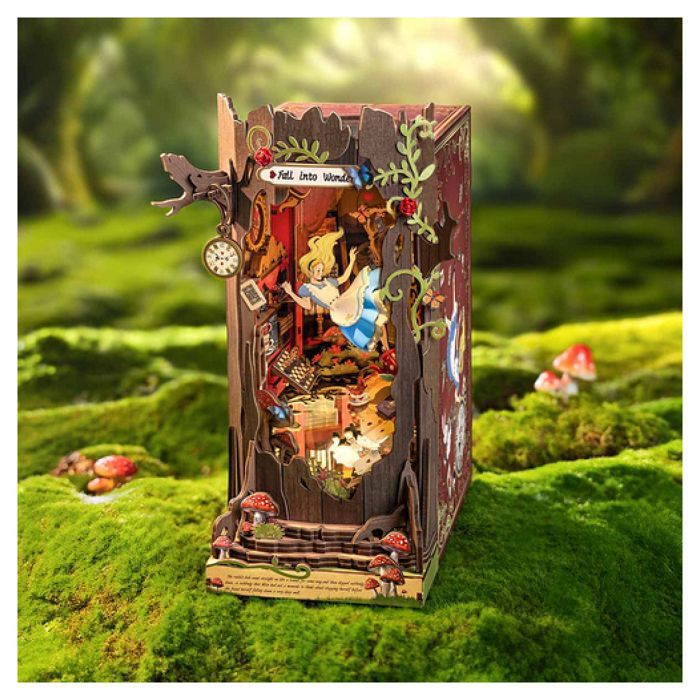 Serre livre - Alice Fall in Wonder - ROBOTIME - TGB12 - Jaune - Dès 14 ans