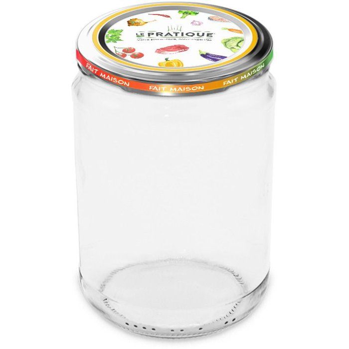 Bocaux stérilisables LE PRATIQUE 7563 500 ml Ø82 mm Pack de 6 - vue 2