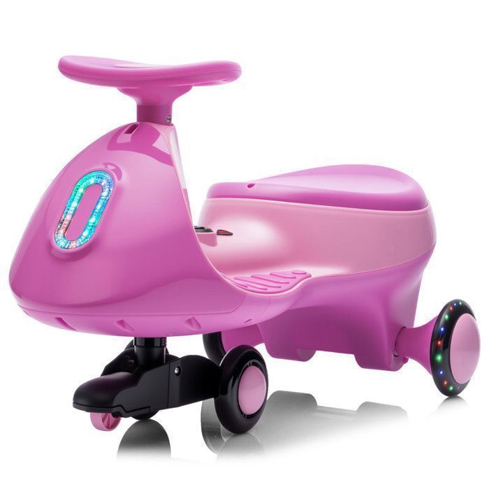 12V 4.5Ah WH602 Voiture Électrique Enfants pour Enfants - LALAHO - Bluetooth Rose foncé et Rose clair