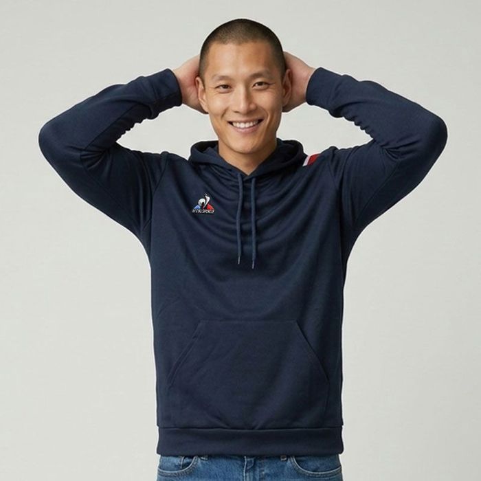 Sweat à capuche avec logo Homme LE COQ SPORTIF Sweat à capuche avec logo Homme LE COQ SPORTIF