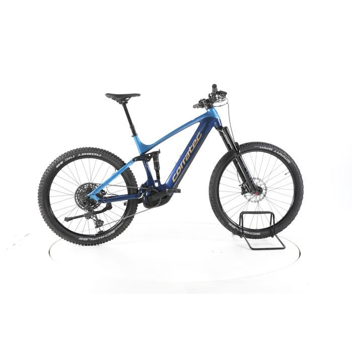 Vélo électrique - Corratec E-Power RS 160 Pro Plus - bleu - VTT électrique tout suspendu - Bosch 750 Wh Reconditionné Reconditionné - Corratec reconditionné disponible sur Cdiscount Seconde Vie