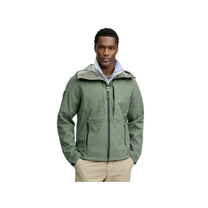 Veste - SUPERDRY - Softshell Tech - Vert - Synthétique - Manches longues Veste - SUPERDRY - Softshell Tech - Vert - Synthétique - Manches longues